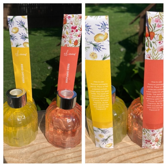 NWT Bundle Lemon & Strawberry Diffusers - Picture 5 of 5